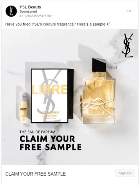 ysl claim free sample|ysl libre cologne.